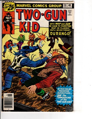 Two-Gun Kid #131 Bronze Western Comic Book Marvel 1976 READER