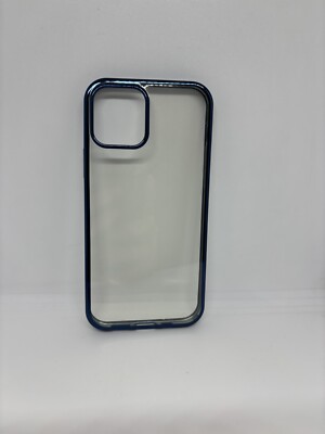 Torras shockproof case compatible with iPhone 12pro/12 blue slim fit