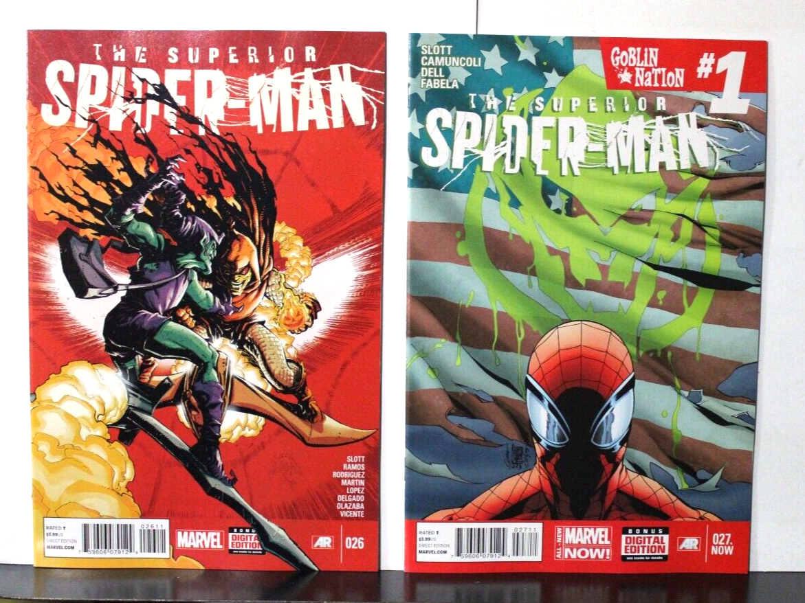 Superior Spider-Man #26-31 Goblin Nation Full Run March 2014 | eBay