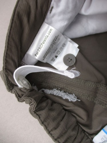 Columbia OMNI-SHADE Size 10/12 Kids Unisex Gray Convertible Outdoor Pants 297 - Picture 6 of 8