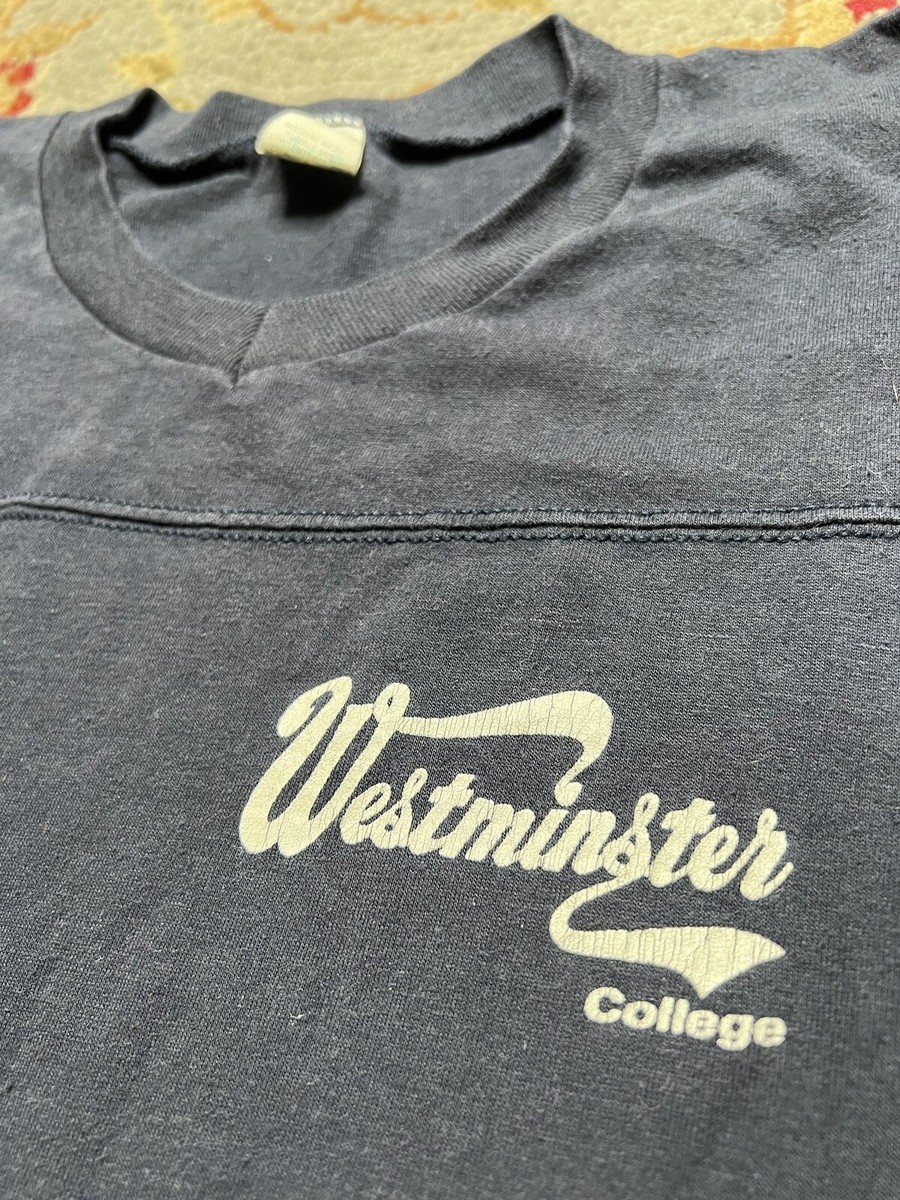 Vintage Westminster College T Shirt Late 70s Men's Medium Velva