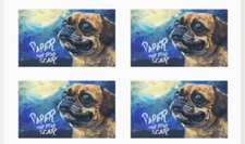 STICKERS 4 PACK PaperMadDogScar Select ANY 5000+ Weird Art Catalog