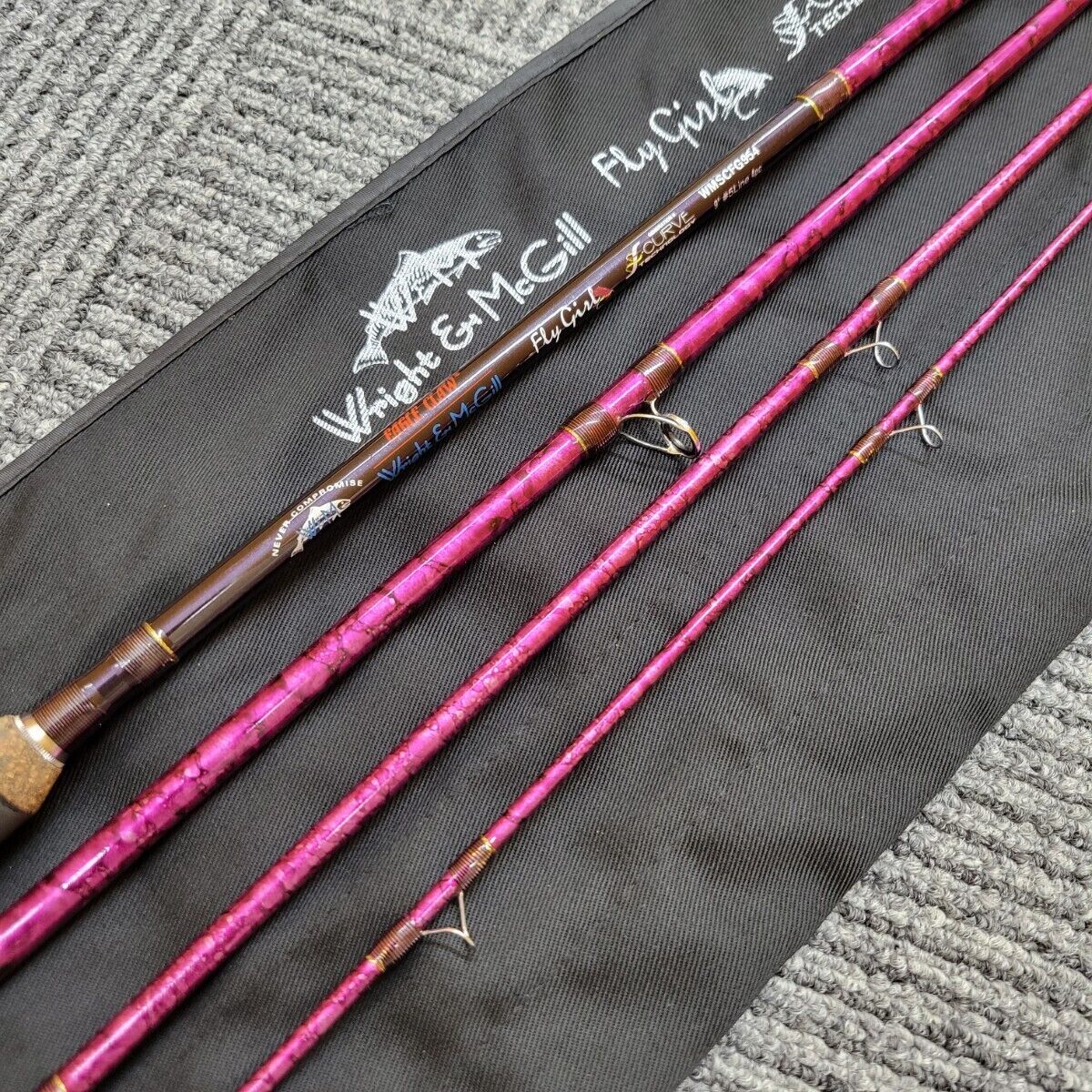 Wright&McGill Fly Rod FlyGirl WMSCFG954 #5 9ft 4 pieces Fly Wright&McGill Fly Rod FlyGirl WMSCFG954 #5 9ft 4 pieces Fly