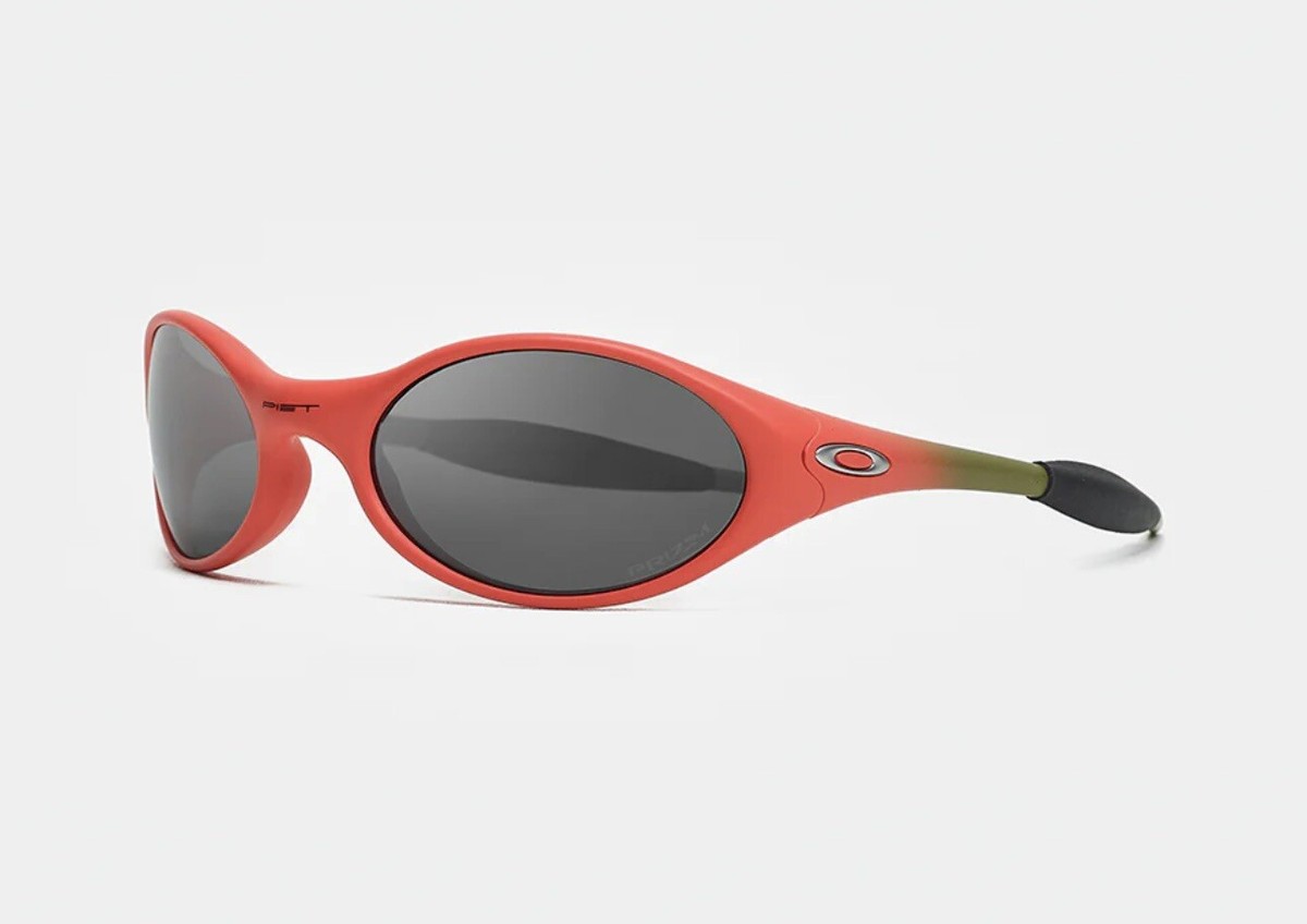 Oakley X Piet Eye Jacket Safety Orange Green Fade Prizm Oakley X Piet Eye Jacket Safety Orange Green Fade Prizm