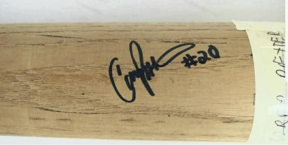 Bate de béisbol Rawlings autografiado por Corey Patterson 33"-JSA certificado Chicago Cubs Foto 2 de 4