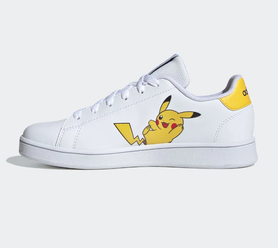 adidas Pokemon K US7 (UK61/2) White sneakers with box Japan