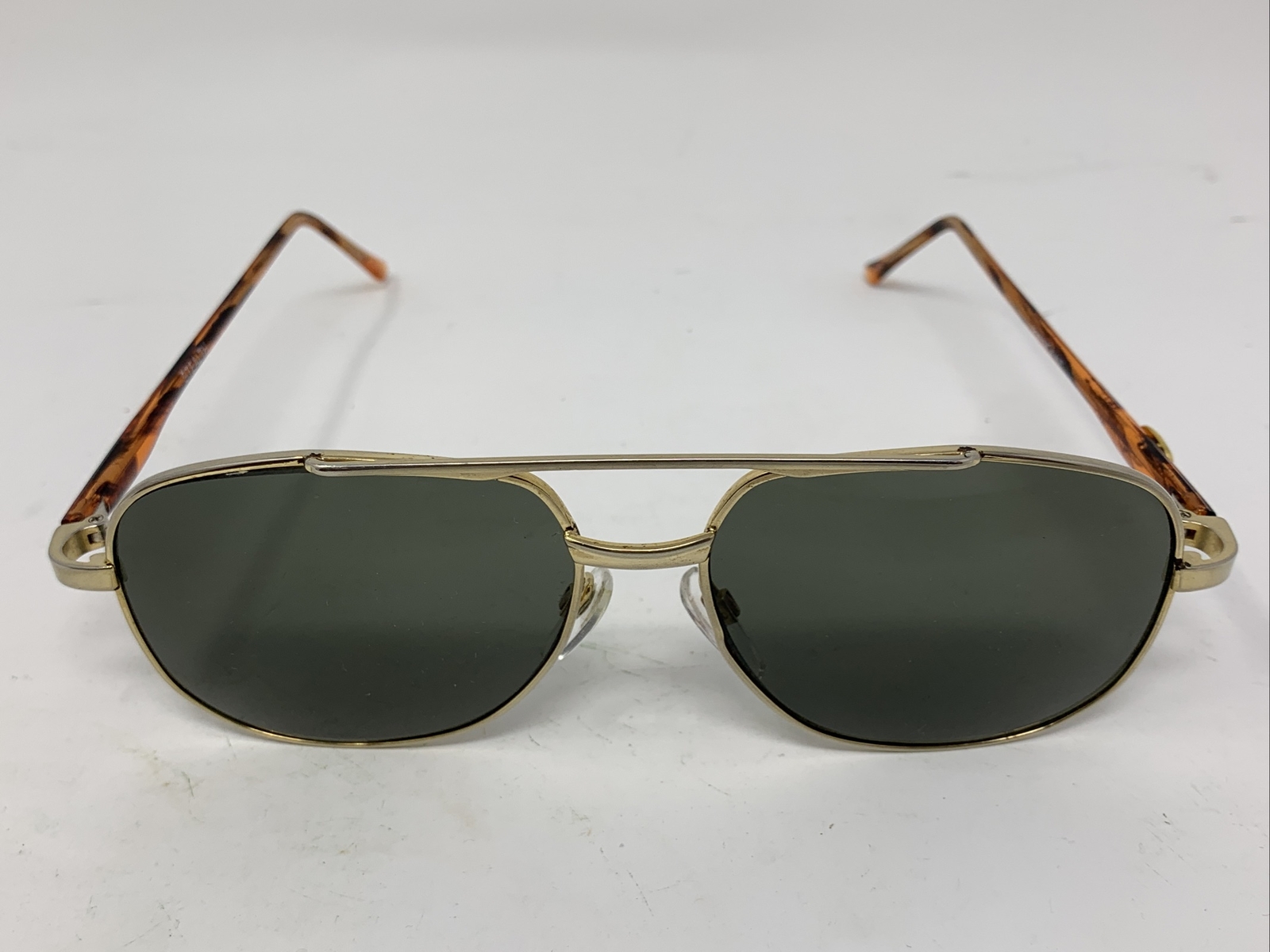 FOSTER GRANT STEALTH AVIATOR VINTAGE SUNGLASSES Gold… Gem
