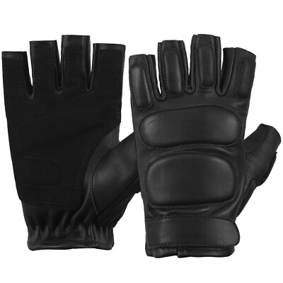 Premium Leather Gloves for men High Strength Knuckle Protection Biker Gloves