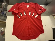 Vintage 1992 Jordan Nike Baseball jersey large