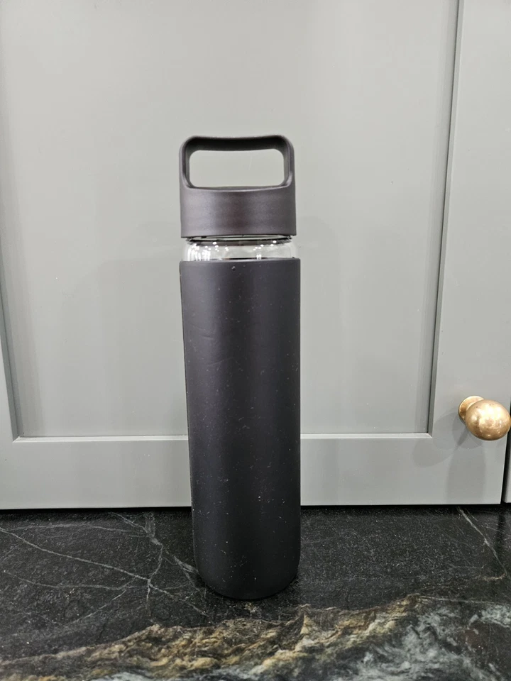 Peloton Glass Water Bottle w/ Silicone Non-Slip Grip 16 oz  - Image 2 of 4