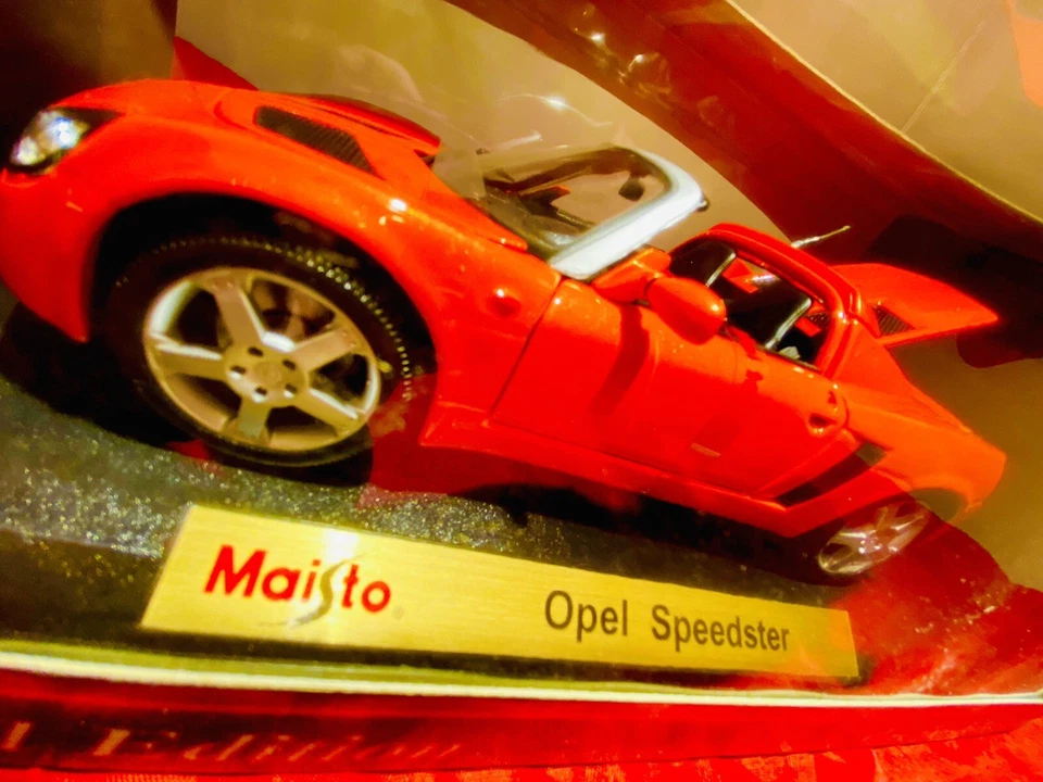 NHRA 1:18 Diecast MAISTO EDICIÓN ESPECIAL OPEL SPEEDSTER NARANJA Nitro Dennis Foto 2 de 3