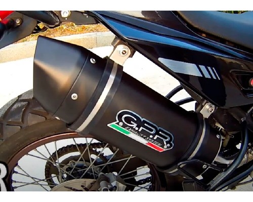 Tubo de Escape GPR FURORE NERO Aprobado DERBI TERRA 125 R ADVENTURE 2007 > 2011 - Imagen 2 de 5