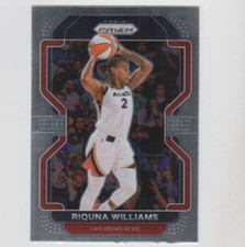 Riquna Williams 2022 PANINI PRIZM WNBA BASE CARD #152 LAS VEGAS ACES