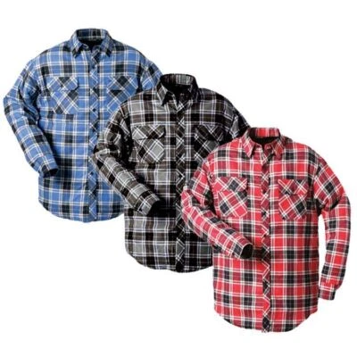 Thermohemd Thermojacke Arbeitshemd gefüttert Craftland S-XXXL Holzfäller hemd