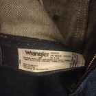Wrangler Cowboy Cut Men’s Slim Fit Straight Leg Dark Blue Denim Jeans 28x32  — photo 5