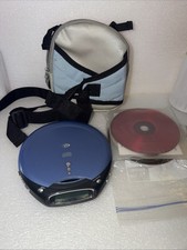 Durabrand CD-855 Compact Disc Player Blue - TESTED -