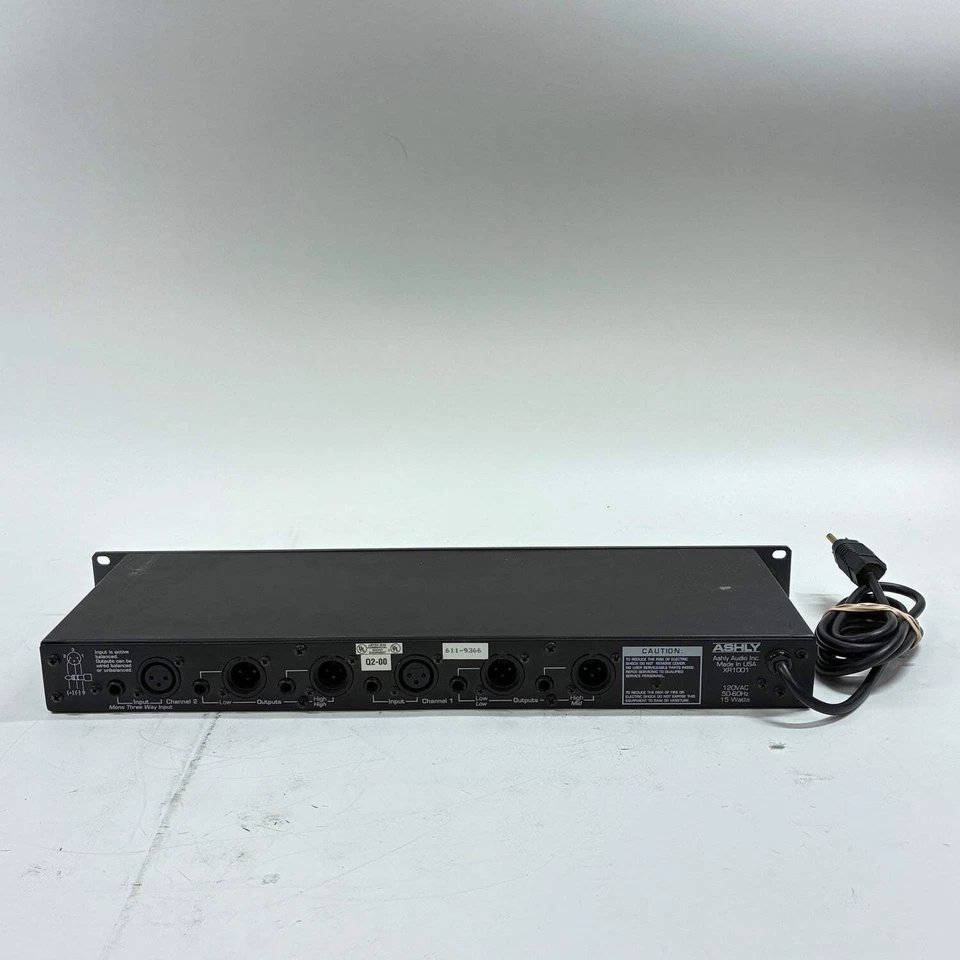 Ashly XR1001 analog electronic crossover XR-1001 - Image 2 of 4