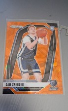 2024-25 Panini Prizm - Cam Spencer #246 Orange Ice Prizm (RC)
