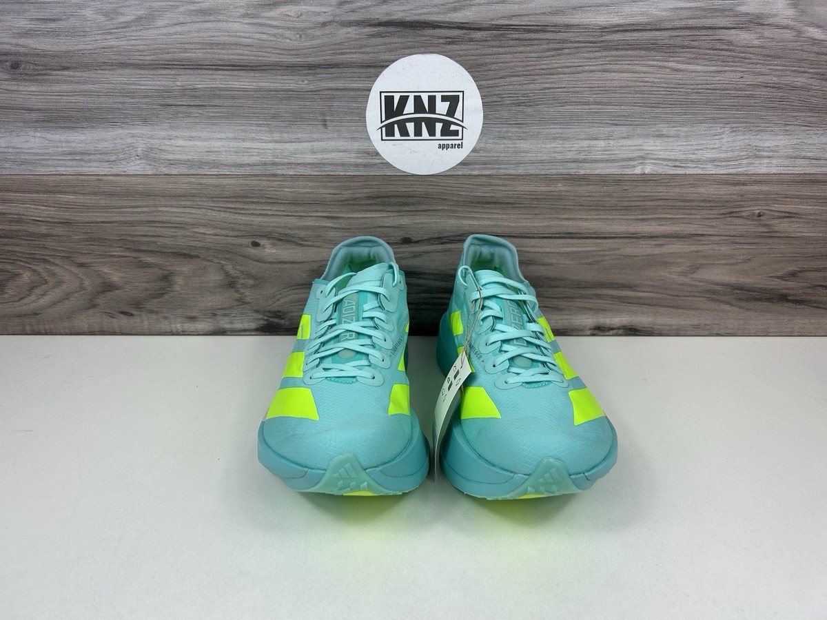 Adidas ADIZERO ADIOS PRO 4 Flash Aqua Lucid Lemon (JR1251 