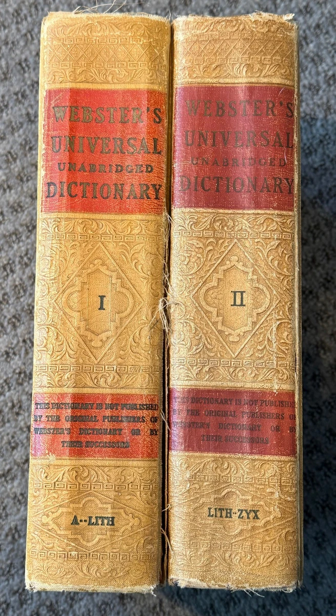 Dictionaries, Thesauri Books 1900-1949 for sale - eBay