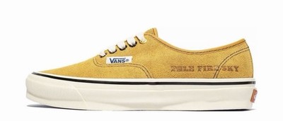Julian Klincewicz x Vans Vault OG Authentic SP LX 'Pale Fire Sky - Gold!(Mens 7)