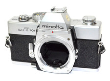 Minolta SRT 101 35mm SLR Film Camera Body Only - FOR PARTS OR REPAIR - READ
