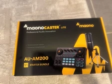 Maono MaonoCaster Lite AU-AM200 S1 Starter Bundle Portable Podcast