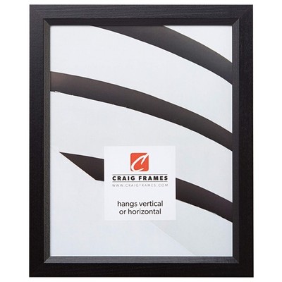 Craig Frames 7171610BKC1018AAC 0.825-Inch Wide Picture/Poster Frame in Wood