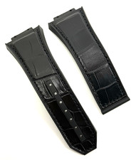 Hublot Spirit of Big Bang 30mm x 22mm Black Alligator Watch Strap Authentic OEM