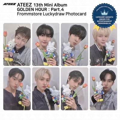 ATEEZ 13th Mini Album Golden Hour Pt.4 FrommStore Lucky Draw
