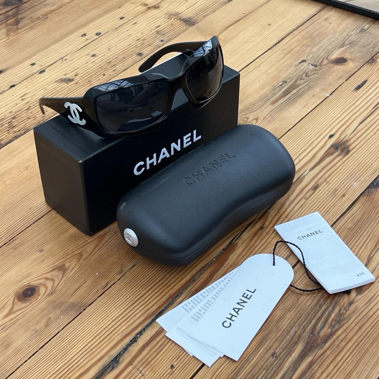 Vintage Chanel Mother Of Pearl Sunglasses