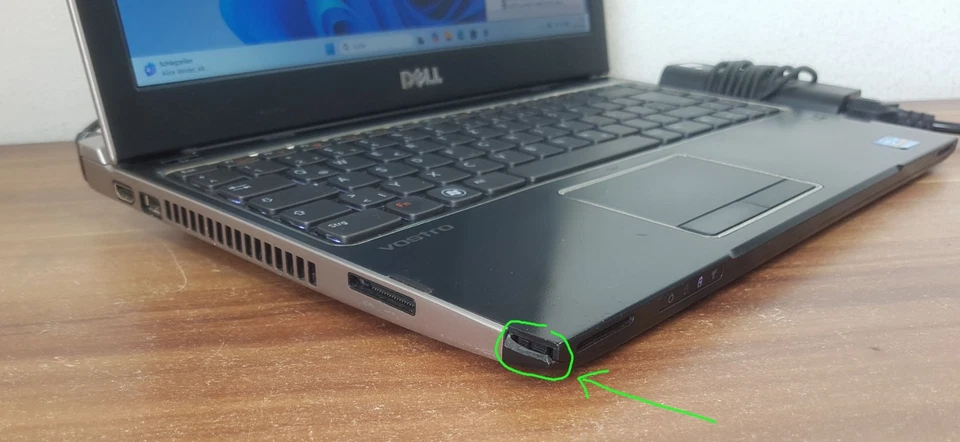 13,3" Notebook Dell Vostro V131 Intel i5 2,9GHz 8GB 256GB SSD FP Webcam Win11Pro - Bild 4 von 4