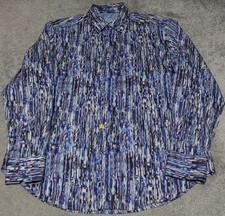 Robert Graham Rainey Classic Fit Woven Shirt Men's Large Multicolor Long Sleeve