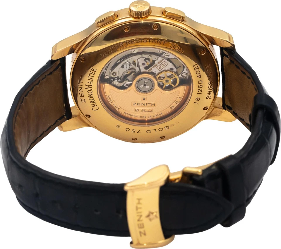 ZENITH 18k Rose Gold Chronomaster El Primero 45mm Automatic Men's Watch - Image 3 of 4