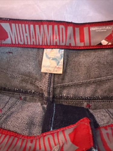 Platinum FUBU Vintage Muhammad Ali Jeans Herren 38x34 Baggy Urban Streetwear - Bild 19 von 20