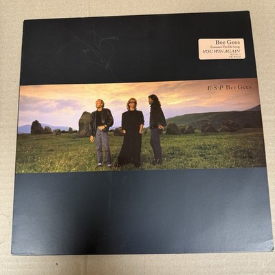 EB17.1: Bee Gees E S P LP You Win Again NM / VG+ OIS