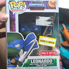 Funko Pop Vinyl Leonardo 1635 Turtles of Grayskull Target Exclusive