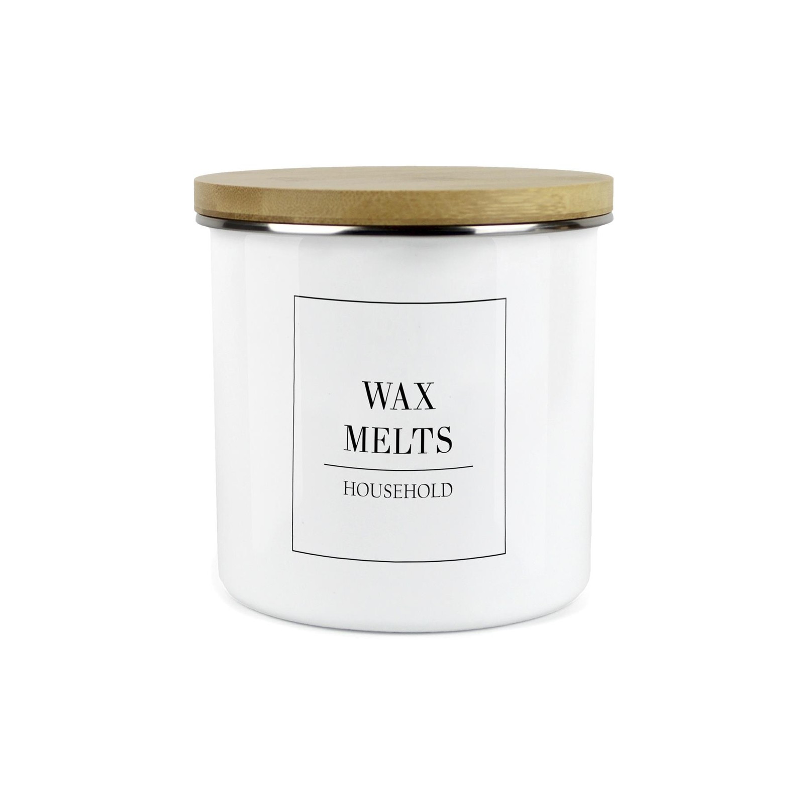 Minimalist Cleaning & Household Candles Storage Canister - Wax Melts
