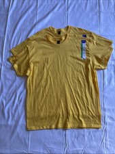 Gildan Mens T Shirts 5000 Solid Heavyweight Cotton Short Sleeve Blank Tee XL 2pc