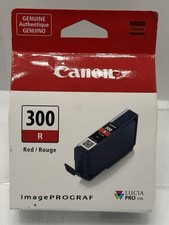 Canon PFI-300 Genuine Red Ink Tank, Compatible with ImagePROGRAF PRO-300