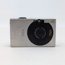 Canon IXUS 70 7.1MP f/2.8 Compact Digital Camera | Silver | PC1228 *Untested*