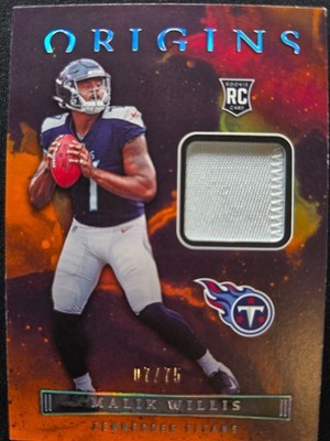 2022 Panini - Malik Willis #ROP-MWI Patches Orange /75 Jersey Number Match