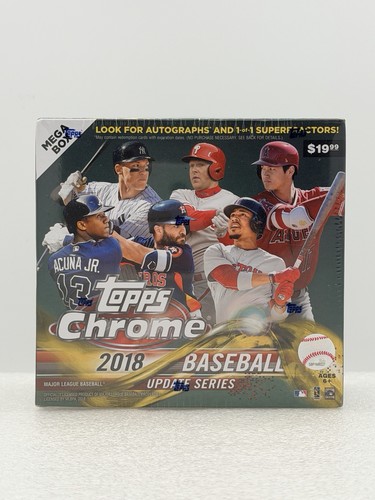 Mega Box 2018 Topps Chrome card