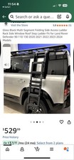 2020-2025 Land Rover Defender Side Roof Rack Side Access Ladder