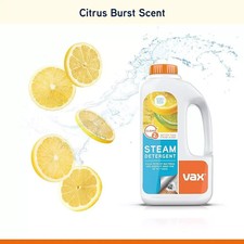 Vax Steam Detergent Floor Cleaning Citrus Burst All Hard Surfaces 1L