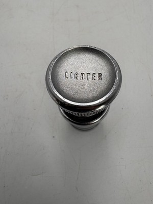 Vintage Car Dash Chrome Metal Lighter Cuno 12V Untested