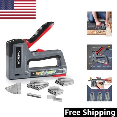 Dual Power 6-in-1 Staple Gun Set   Ergonomic & Efficient for All Your Projects