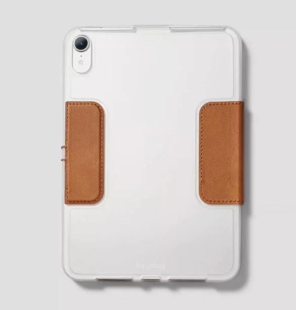 Funda de cuero sintético tipo folio para Apple iPad Mini 6 - marrón apogeo Foto 4 de 4