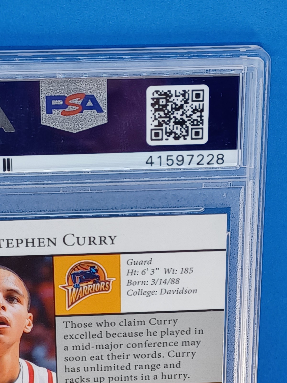 STEPHEN CURRY PSA 10 2009-10 UPPER DECK #234 STAR ROOKIES RC  WARRIORS Rookie view 9