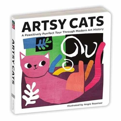 Artsy Cats Board Book - Board book - Very Good x